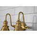 Provence 2 Light 14 inch AGB Bath Light Wall Light in Antique Brass